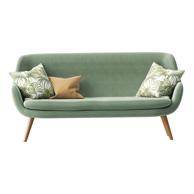 Sofa-Modern-Green